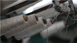 纺织厂生产的棉纱